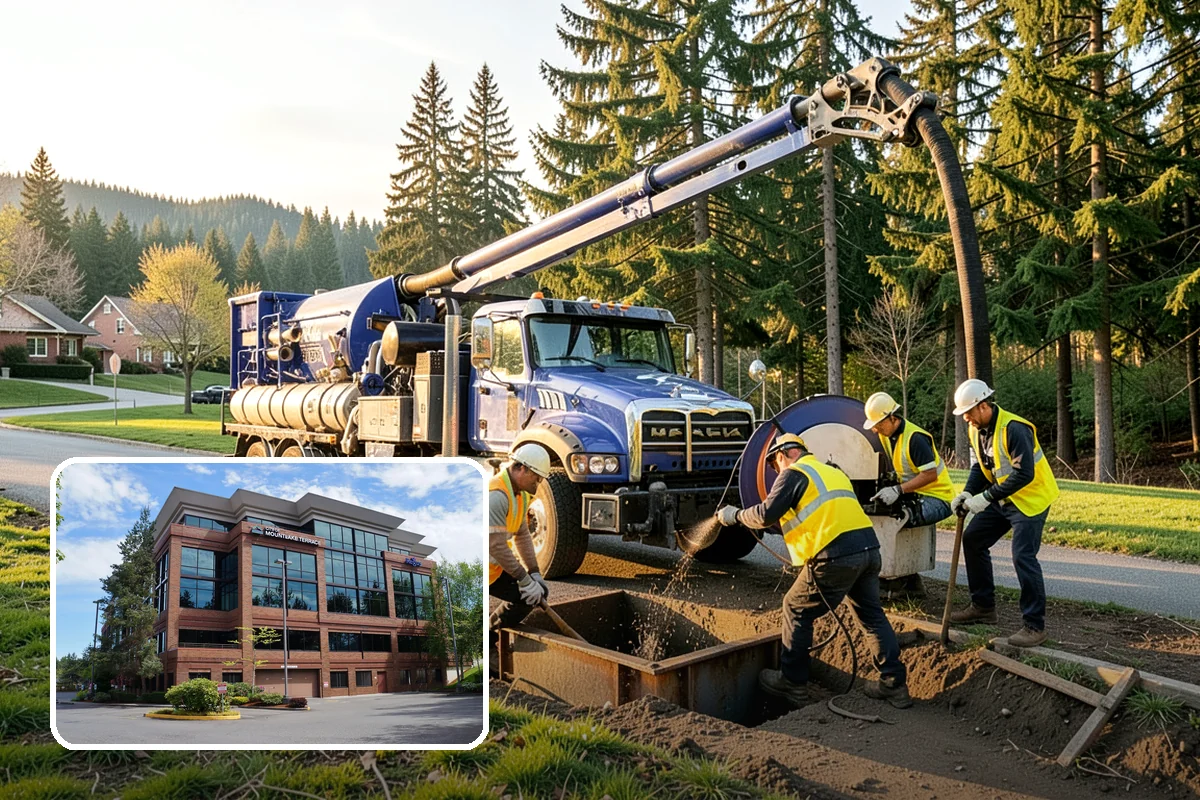 Building Washing in Mountlake Terrace, Snohomish County, WA - Removes mildew, algae, and staining from facades