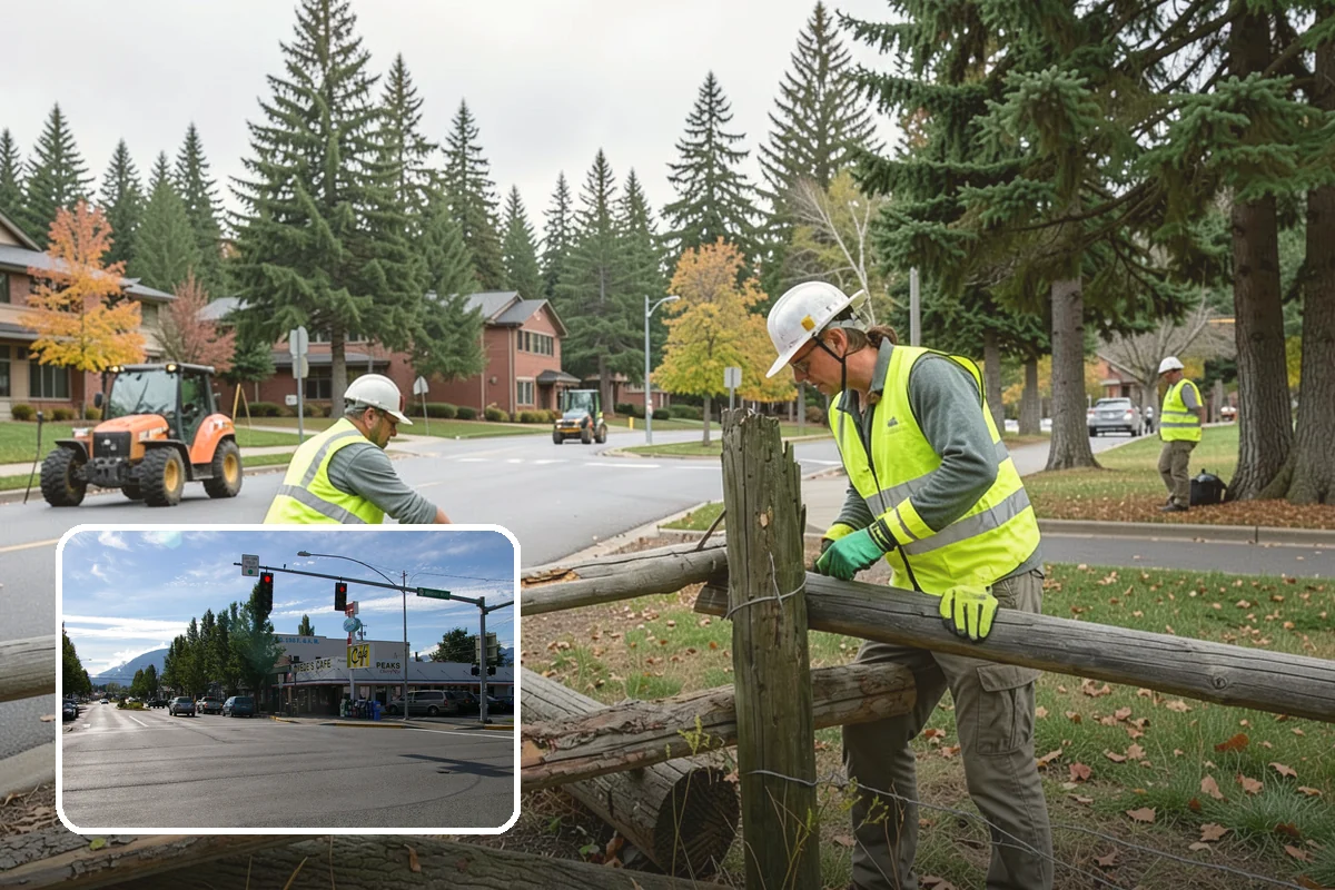 Building Washing in North Bend, King County, WA - Removes mildew, algae, and staining from facades