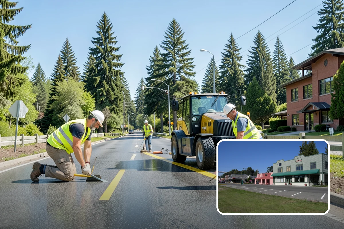 Building Washing in Snoqualmie, King County, WA - Removes mildew, algae, and staining from facades
