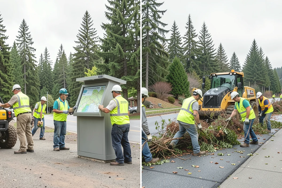 Bulk Debris Removal in Anacortes, Skagit County, WA - Assess the site and identify hazards or recyclable materials