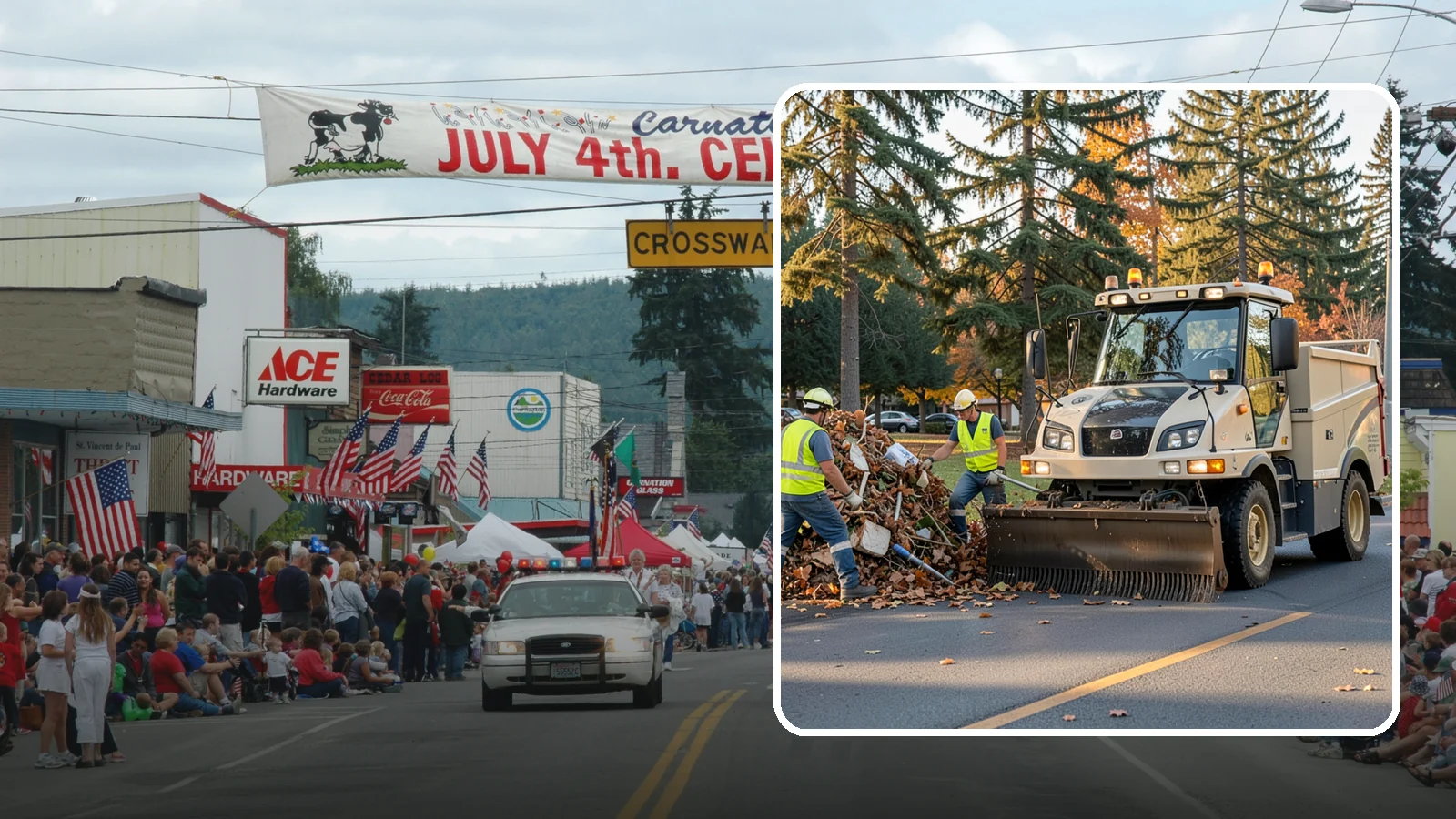 Bulk Debris Removal in Carnation, King County, WA - Removal and disposal of oversized dumped items and accumulated bulk debris from public property.