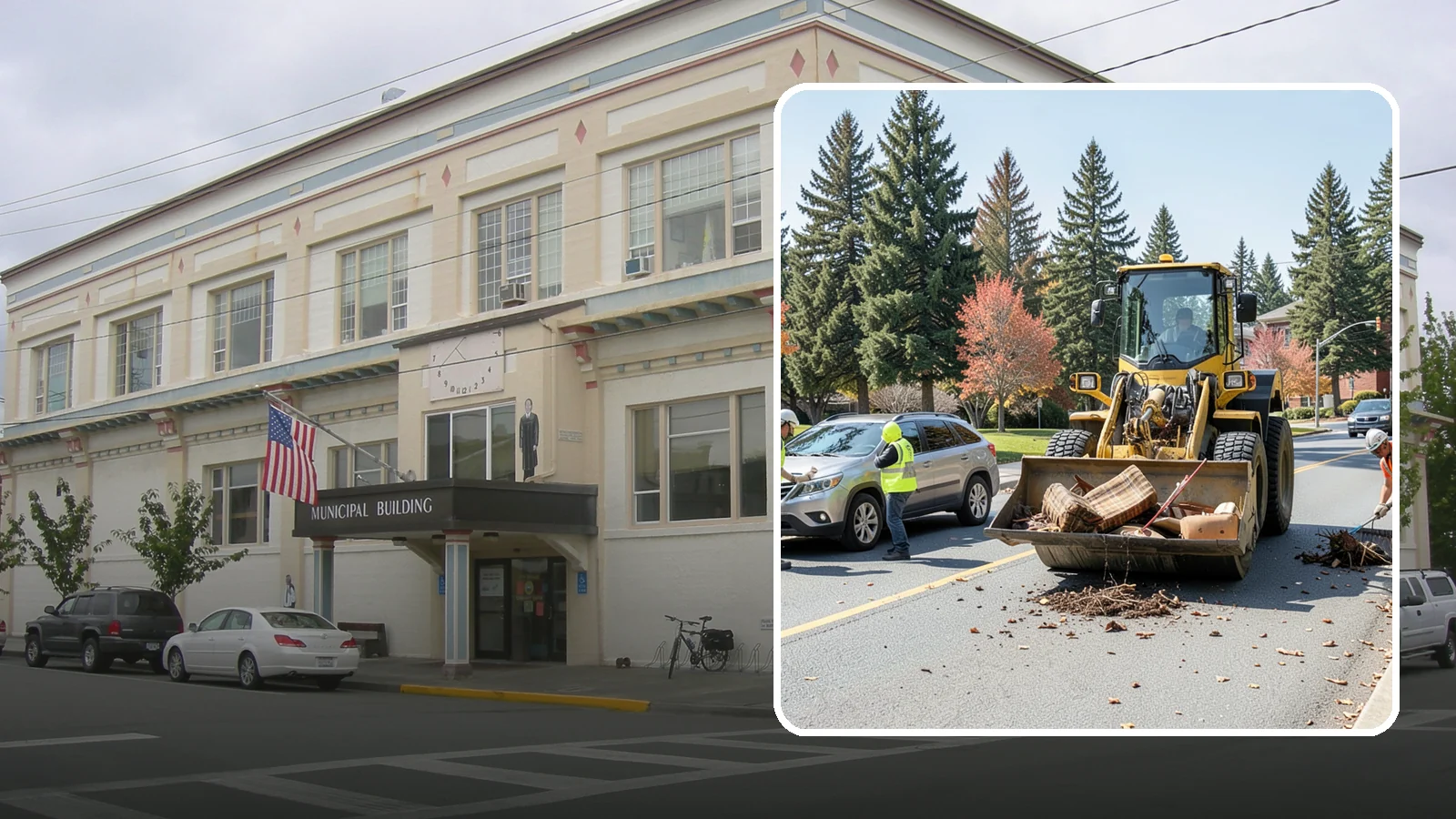 Bulky Item Collection in Anacortes, Skagit County, WA - Scheduled or on-call removal of oversized items dumped or discarded in public areas.