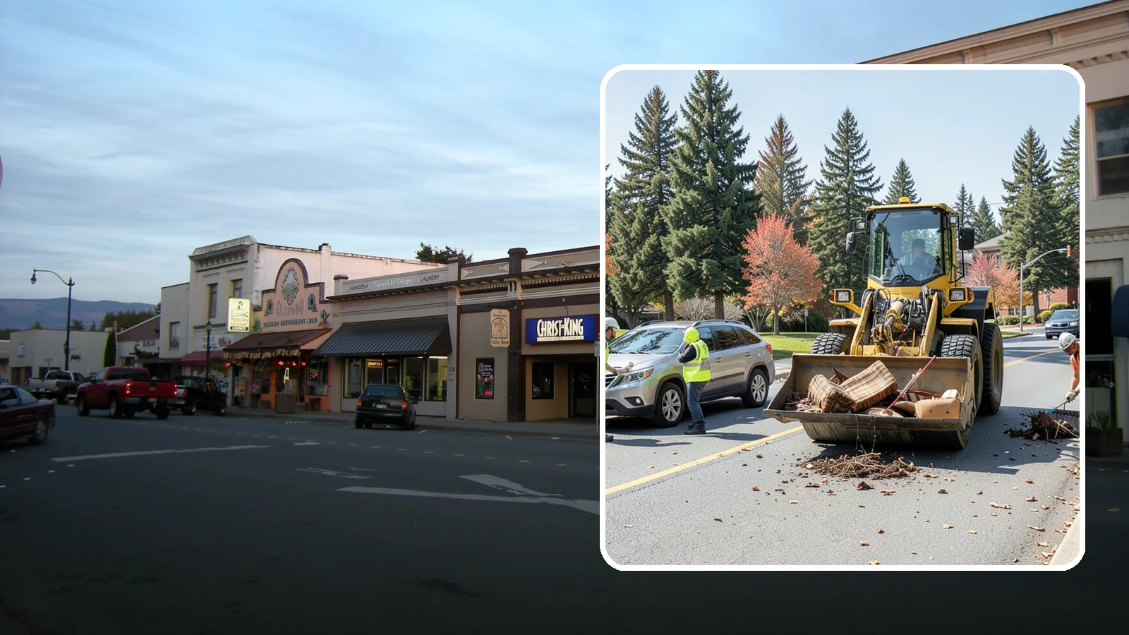 Bulky Item Collection in Burlington, Skagit County, WA - Scheduled or on-call removal of oversized items dumped or discarded in public areas.