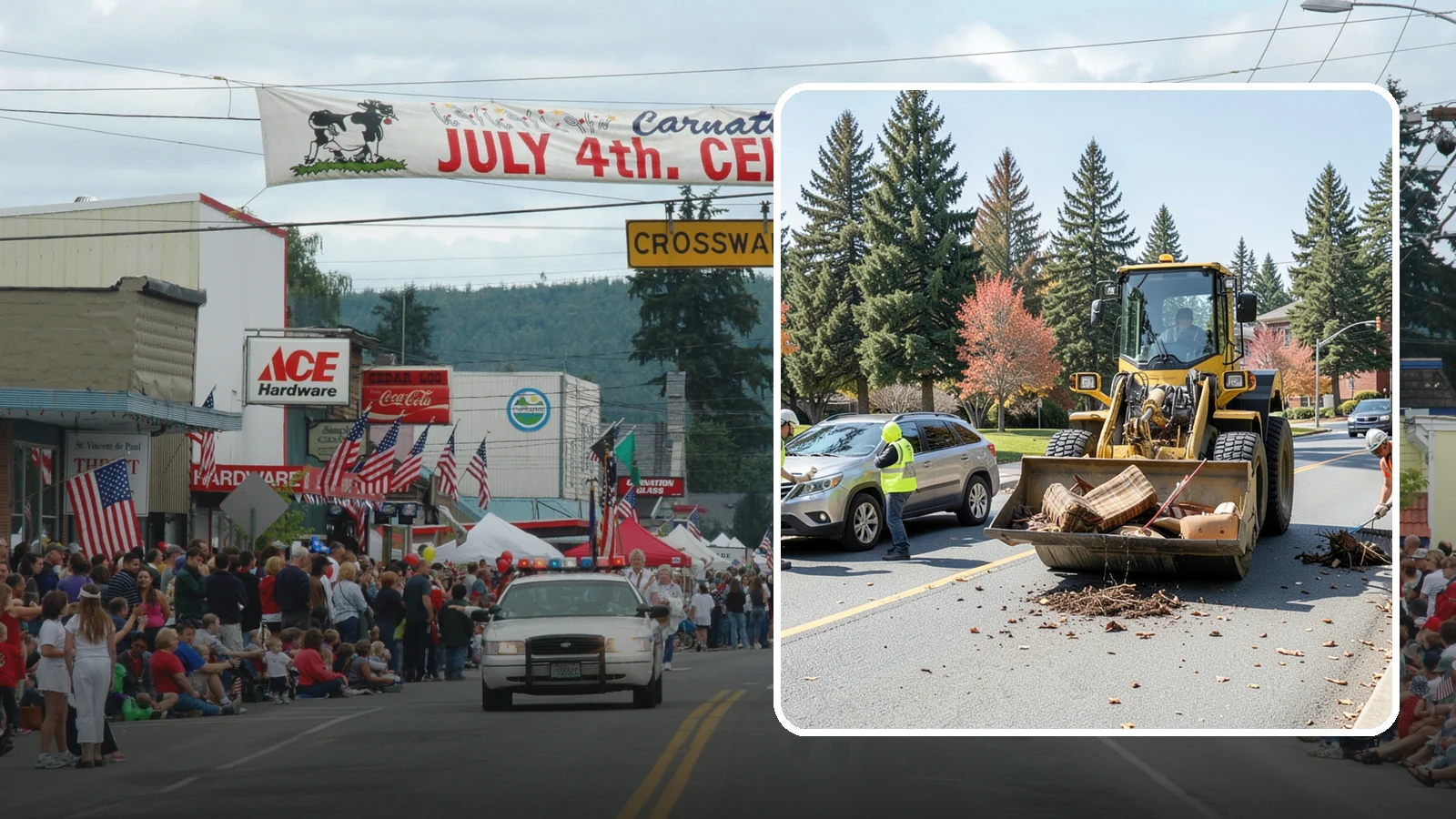 Bulky Item Collection in Carnation, King County, WA - Scheduled or on-call removal of oversized items dumped or discarded in public areas.