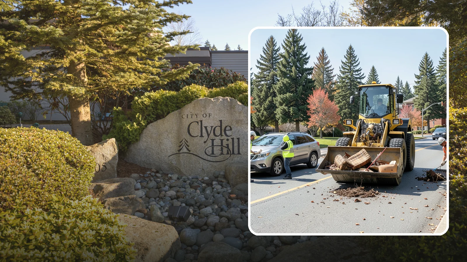 Bulky Item Collection in Clyde Hill, King County, WA - Scheduled or on-call removal of oversized items dumped or discarded in public areas.