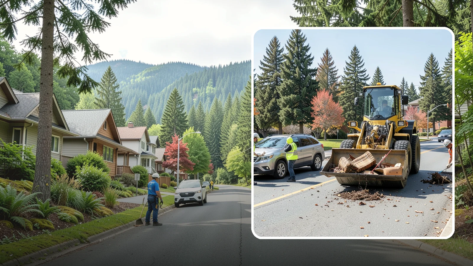 Bulky Item Collection in Darrington, Snohomish County, WA - Scheduled or on-call removal of oversized items dumped or discarded in public areas.