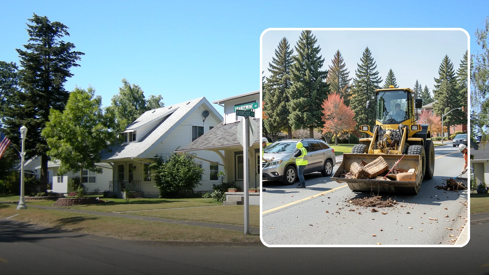 Bulky Item Collection in DuPont, Pierce County, WA - Scheduled or on-call removal of oversized items dumped or discarded in public areas.