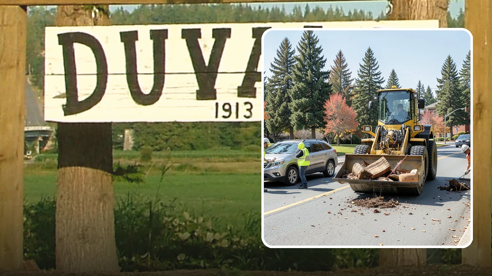 Bulky Item Collection in Duvall, King County, WA - Scheduled or on-call removal of oversized items dumped or discarded in public areas.