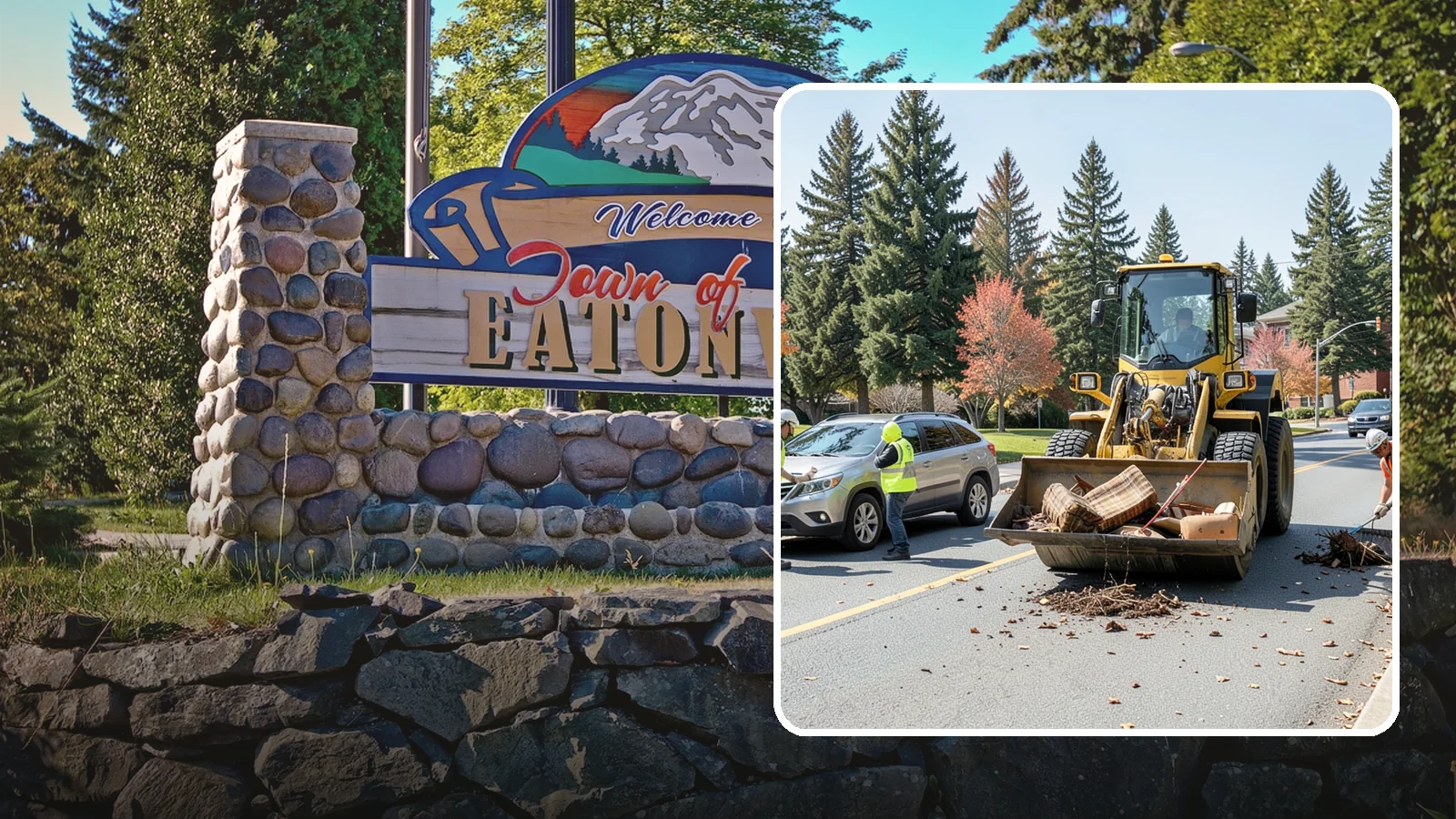 Bulky Item Collection in Eatonville, Pierce County, WA - Scheduled or on-call removal of oversized items dumped or discarded in public areas.
