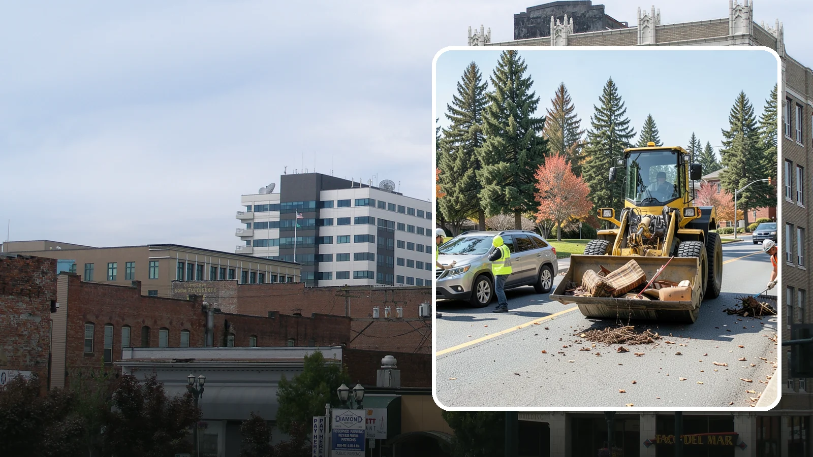 Bulky Item Collection in Everett, Snohomish County, WA - Scheduled or on-call removal of oversized items dumped or discarded in public areas.
