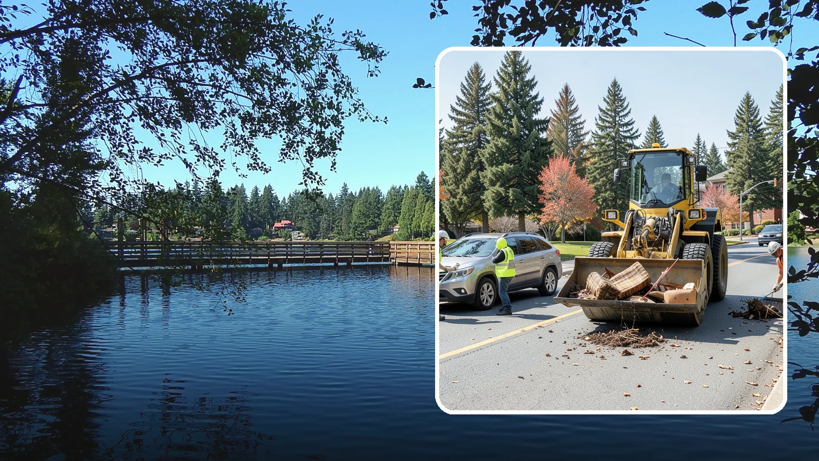 Bulky Item Collection in Federal Way, King County, WA - Scheduled or on-call removal of oversized items dumped or discarded in public areas.