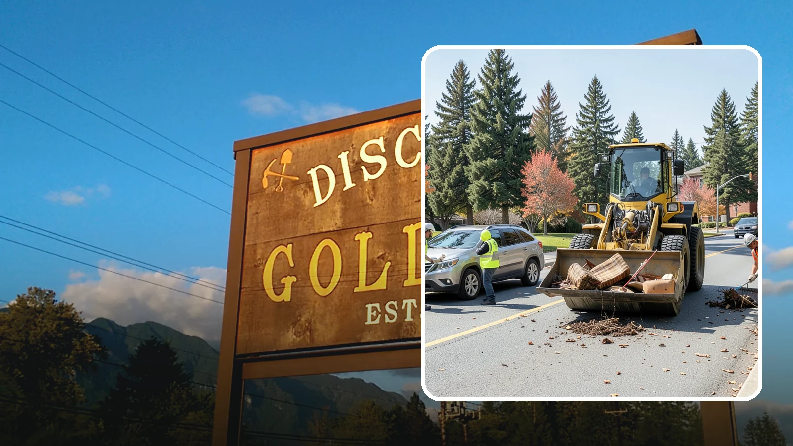Bulky Item Collection in Gold Bar, Snohomish County, WA - Scheduled or on-call removal of oversized items dumped or discarded in public areas.