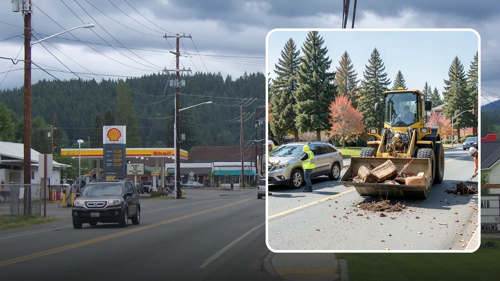 Bulky Item Collection in Granite Falls, Snohomish County, WA - Scheduled or on-call removal of oversized items dumped or discarded in public areas.
