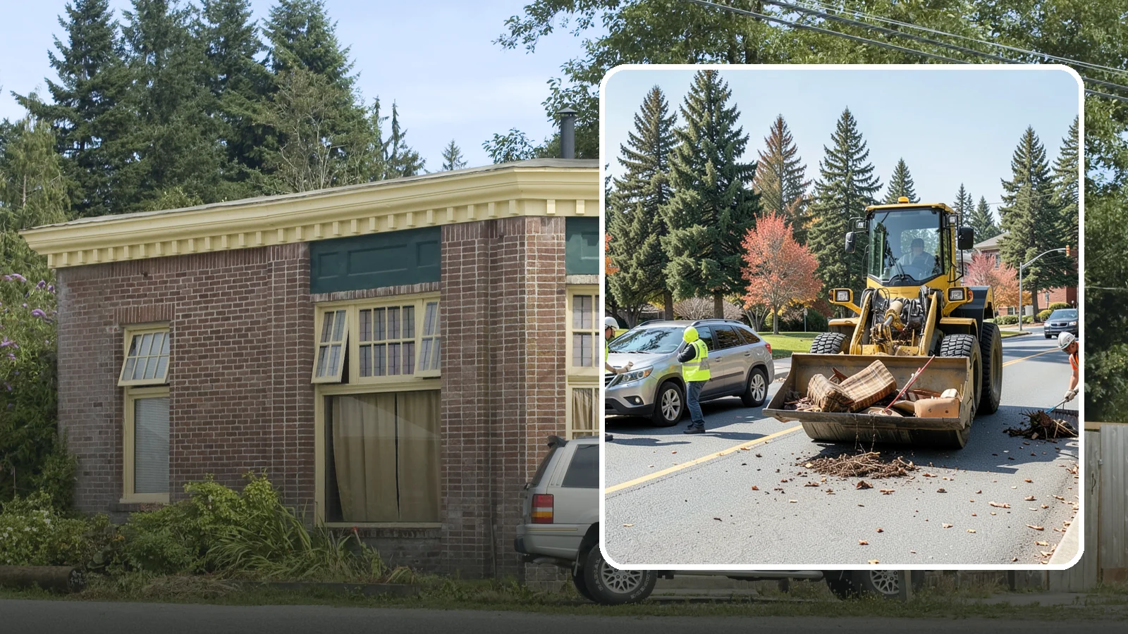 Bulky Item Collection in Hamilton, Skagit County, WA - Scheduled or on-call removal of oversized items dumped or discarded in public areas.