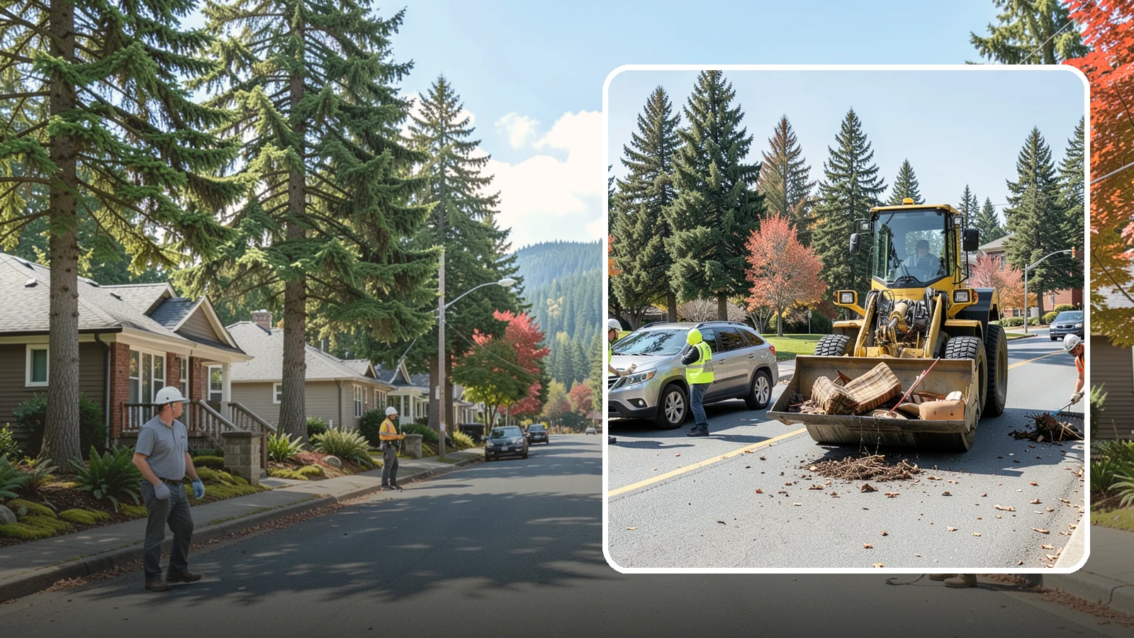 Bulky Item Collection in Hunts Point, King County, WA - Scheduled or on-call removal of oversized items dumped or discarded in public areas.
