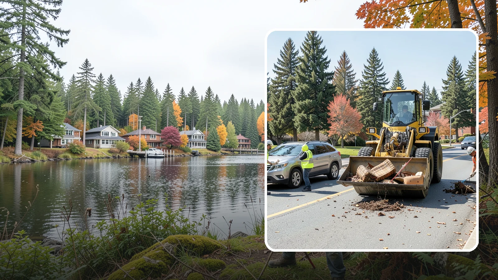 Bulky Item Collection in La Conner, Skagit County, WA - Scheduled or on-call removal of oversized items dumped or discarded in public areas.