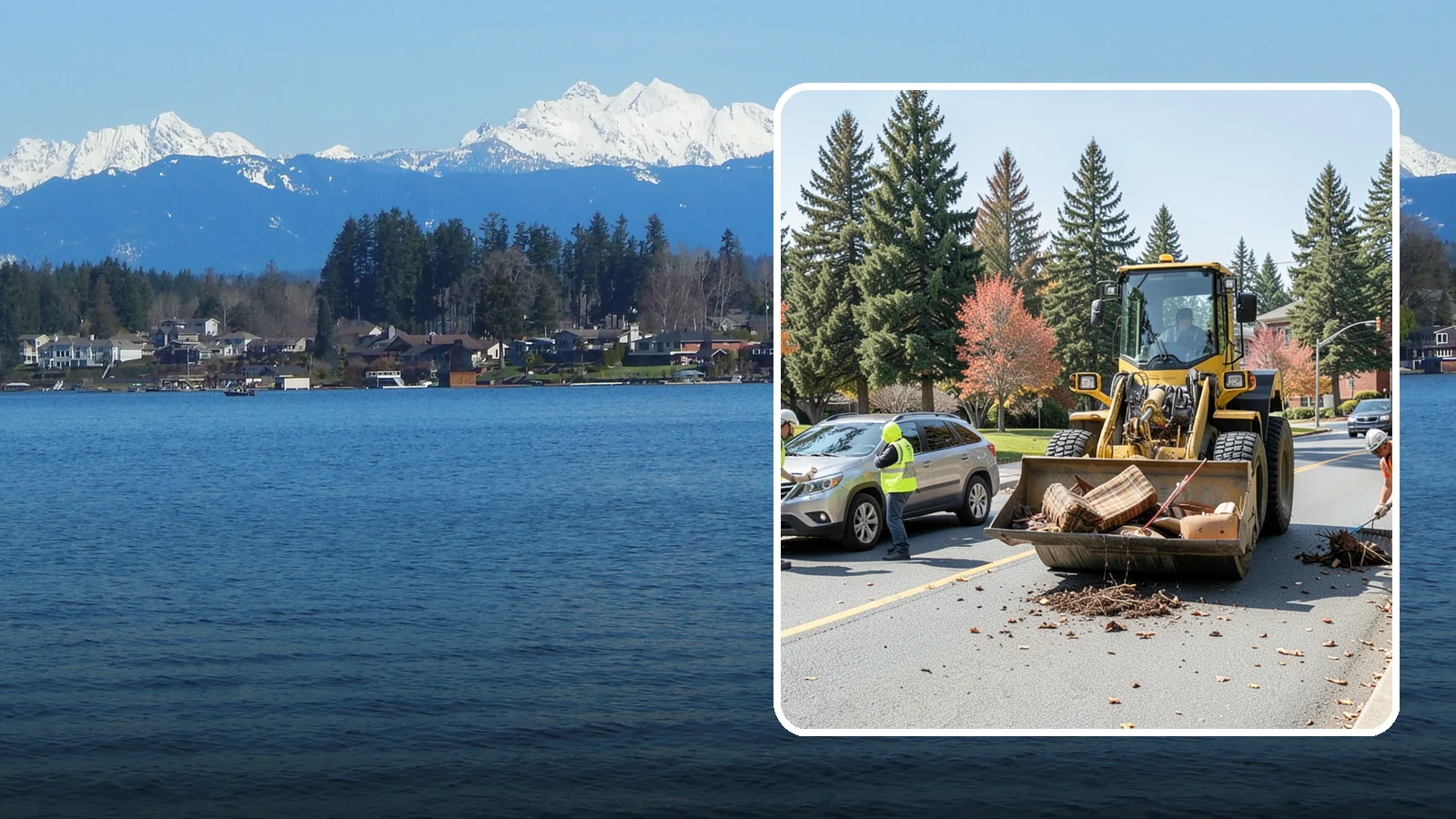 Bulky Item Collection in Lake Stevens, Snohomish County, WA - Scheduled or on-call removal of oversized items dumped or discarded in public areas.