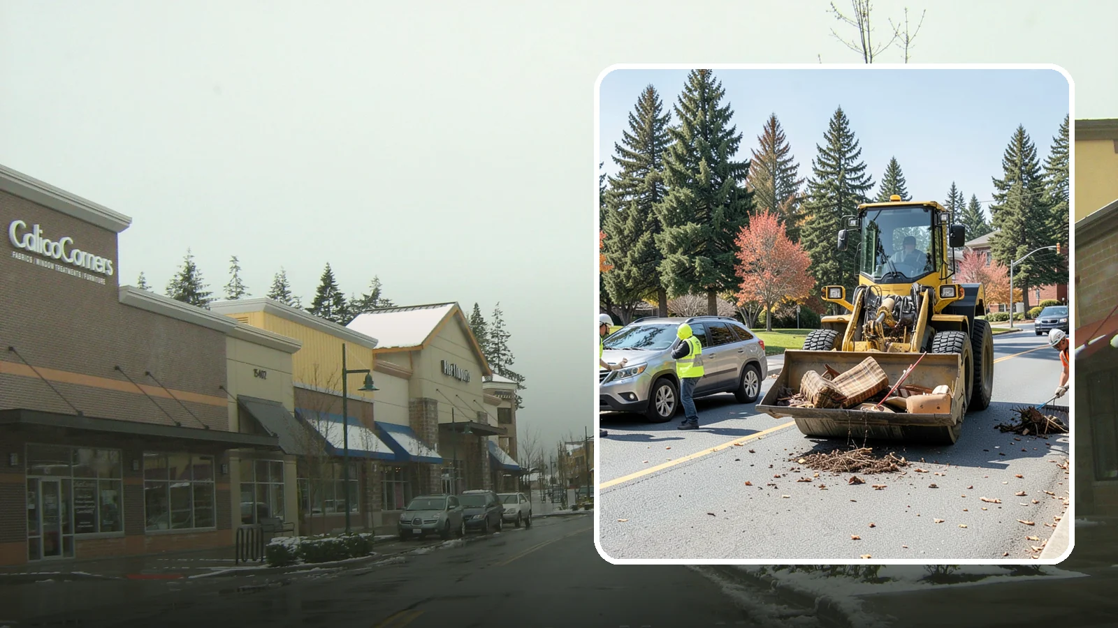 Bulky Item Collection in Mill Creek, Snohomish County, WA - Scheduled or on-call removal of oversized items dumped or discarded in public areas.