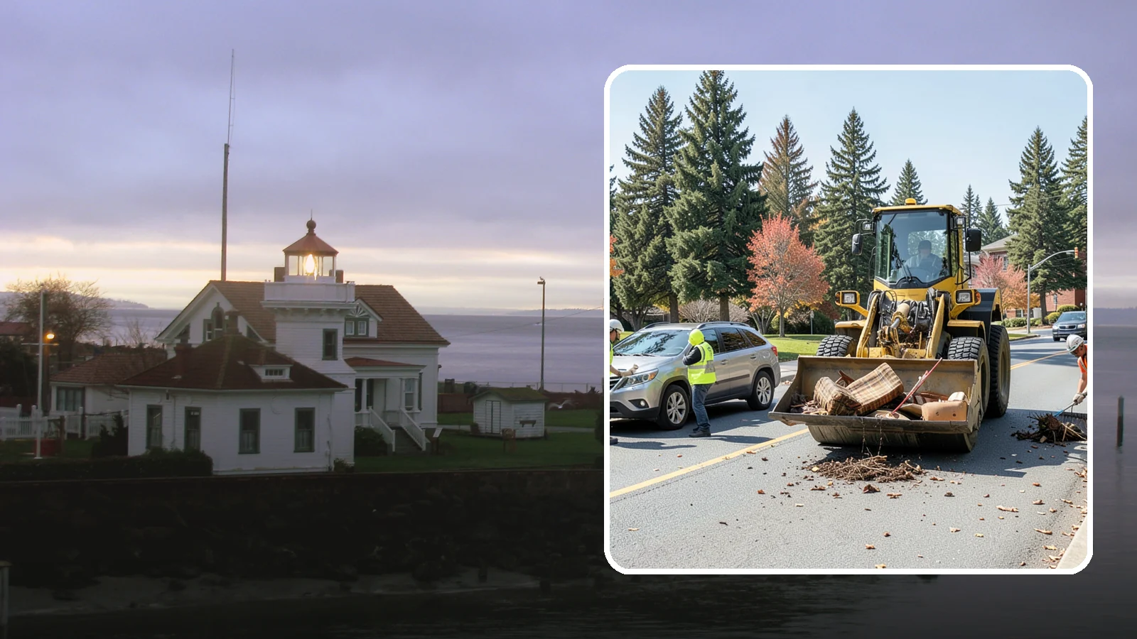 Bulky Item Collection in Mukilteo, Snohomish County, WA - Scheduled or on-call removal of oversized items dumped or discarded in public areas.