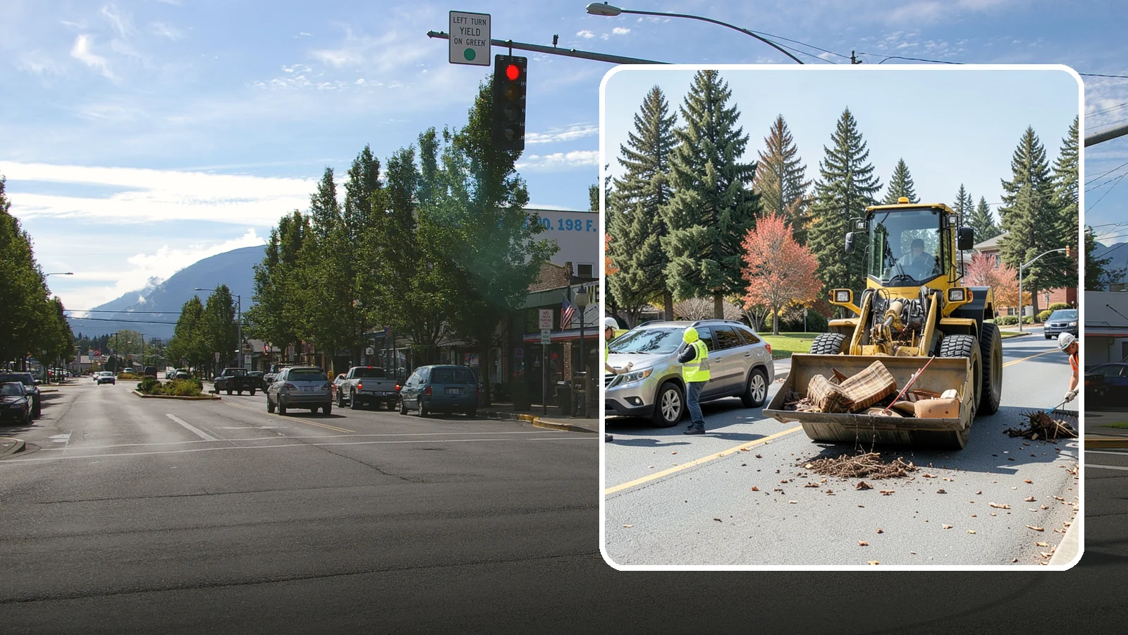 Bulky Item Collection in North Bend, King County, WA - Scheduled or on-call removal of oversized items dumped or discarded in public areas.