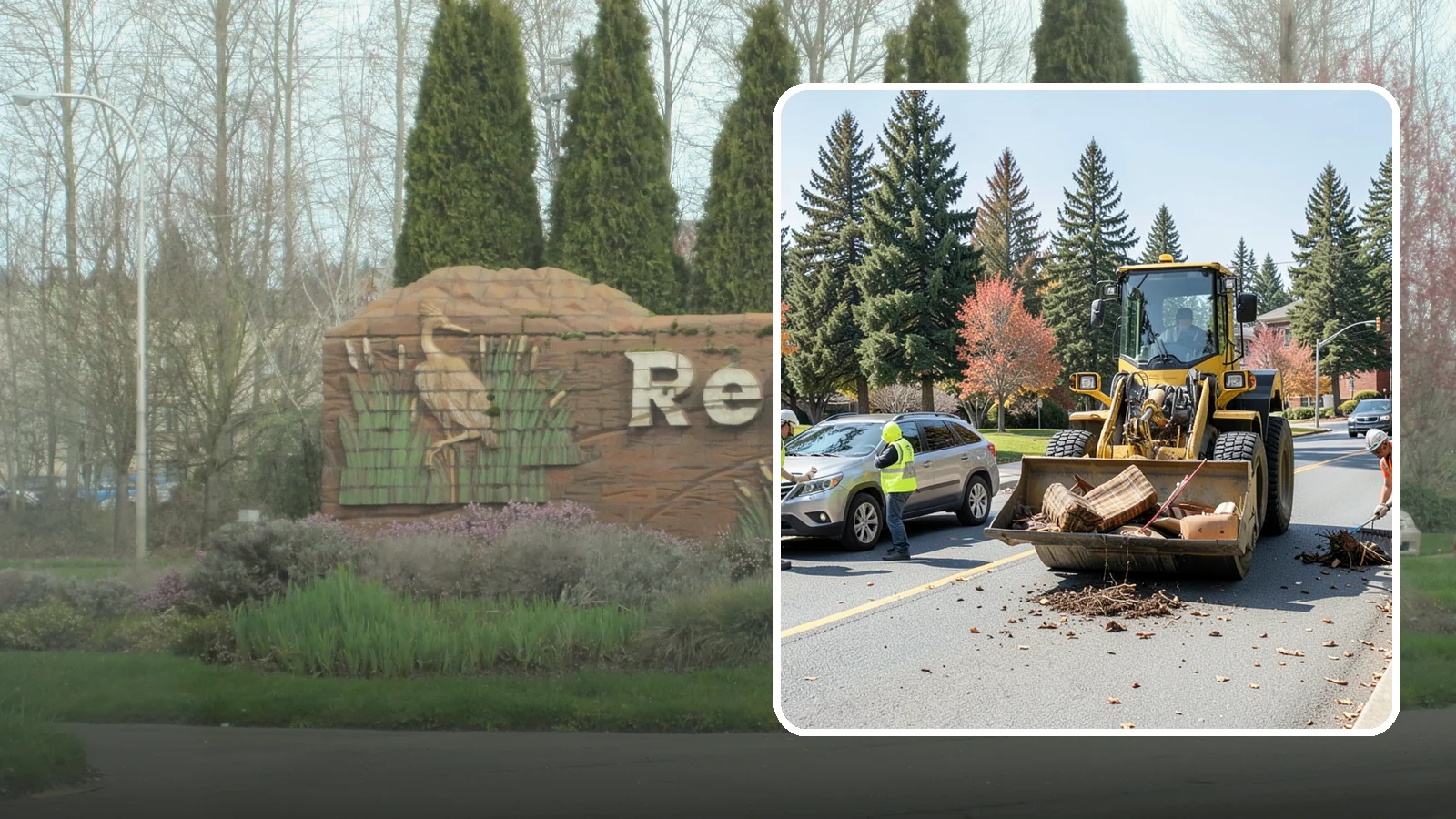 Bulky Item Collection in Renton, King County, WA - Scheduled or on-call removal of oversized items dumped or discarded in public areas.