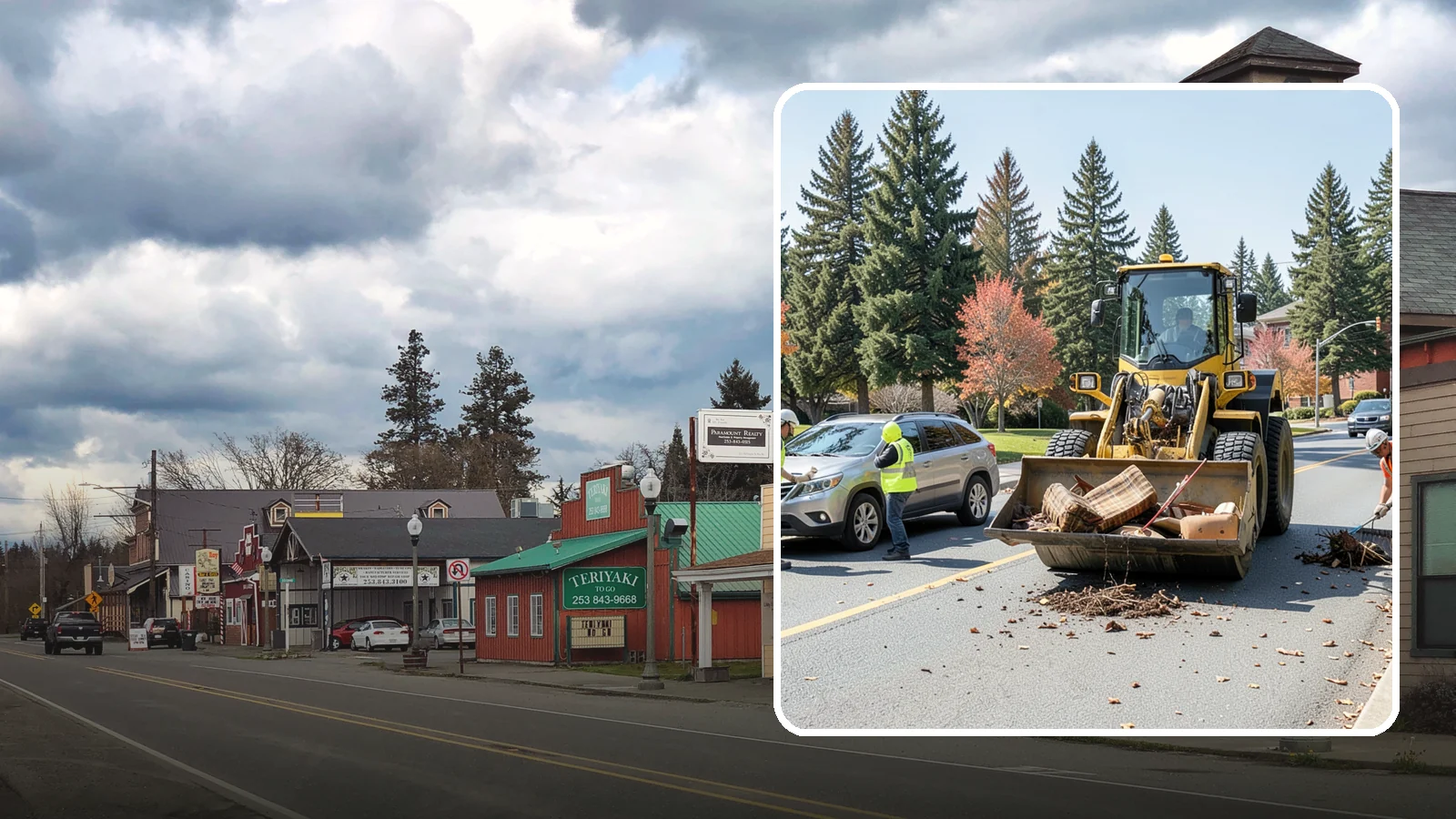 Bulky Item Collection in Roy, Pierce County, WA - Scheduled or on-call removal of oversized items dumped or discarded in public areas.