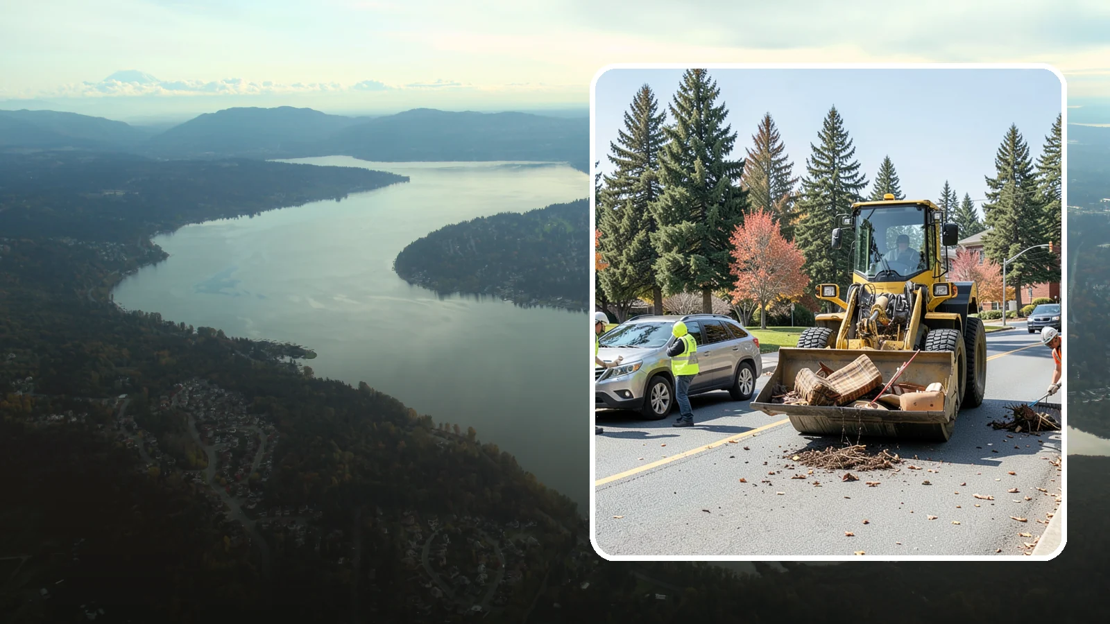 Bulky Item Collection in Sammamish, King County, WA - Scheduled or on-call removal of oversized items dumped or discarded in public areas.