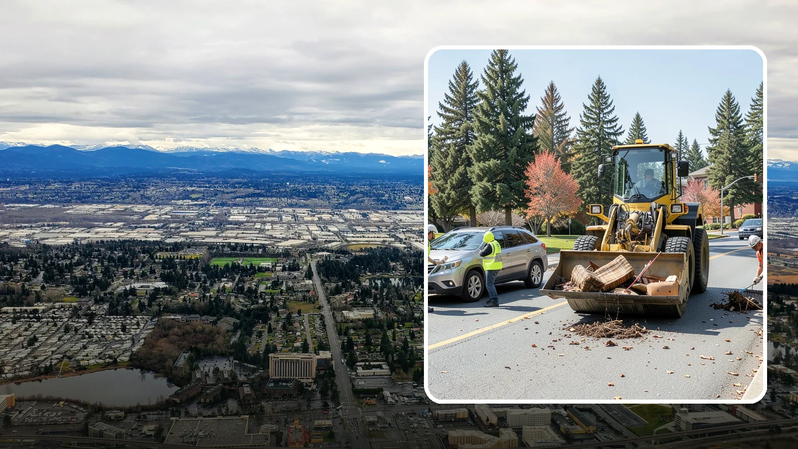 Bulky Item Collection in SeaTac, King County, WA - Scheduled or on-call removal of oversized items dumped or discarded in public areas.