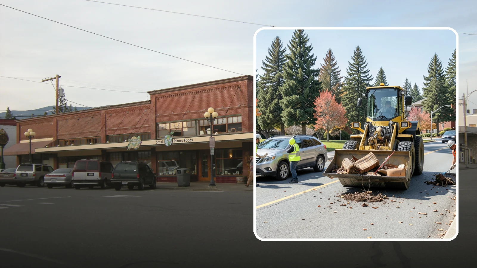 Bulky Item Collection in Sedro-Woolley, Skagit County, WA - Scheduled or on-call removal of oversized items dumped or discarded in public areas.