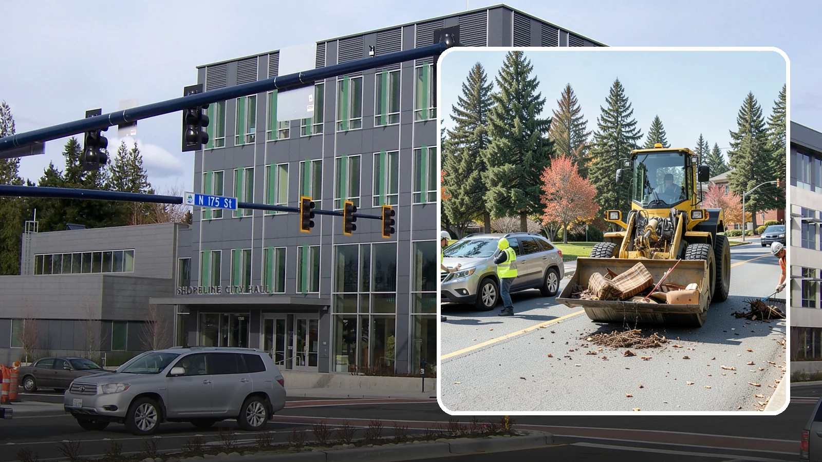 Bulky Item Collection in Shoreline, King County, WA - Scheduled or on-call removal of oversized items dumped or discarded in public areas.