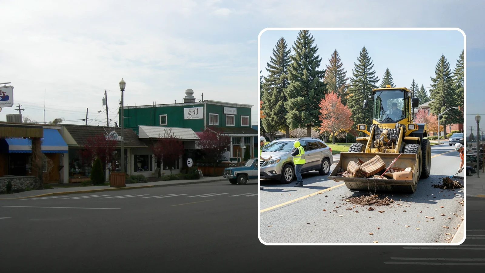 Bulky Item Collection in Stanwood, Snohomish County, WA - Scheduled or on-call removal of oversized items dumped or discarded in public areas.