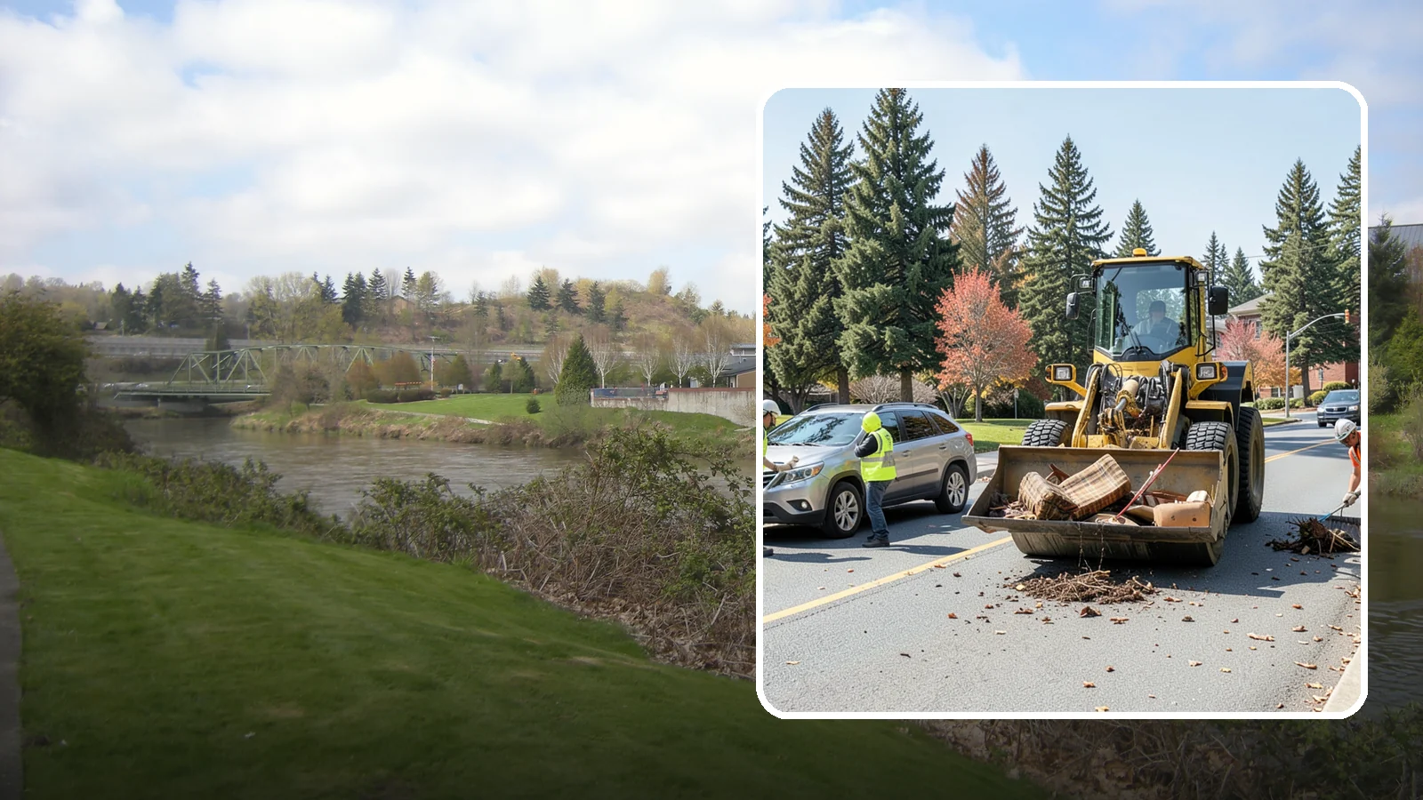 Bulky Item Collection in Tukwila, King County, WA - Scheduled or on-call removal of oversized items dumped or discarded in public areas.