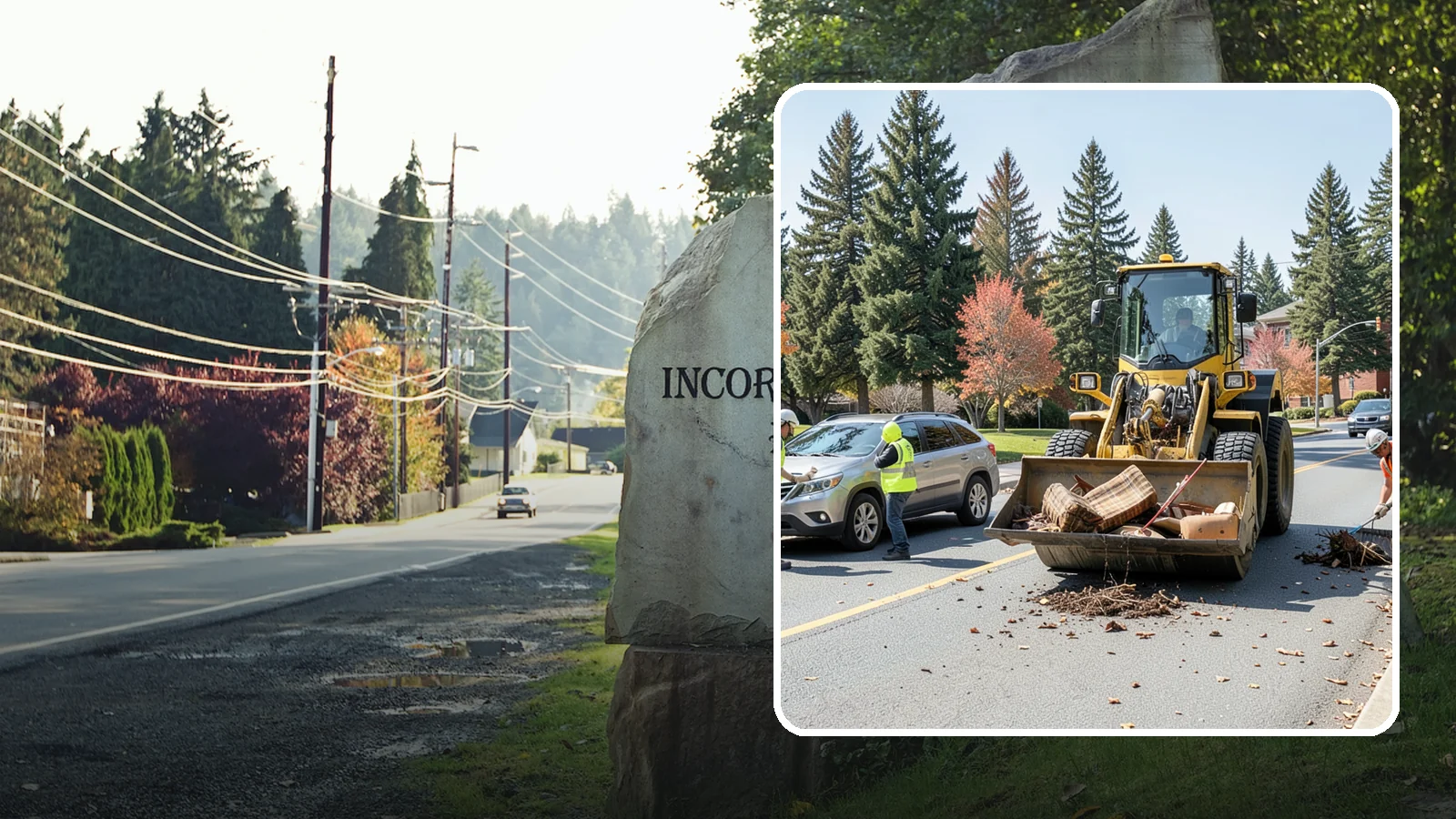Bulky Item Collection in Wilkeson, Pierce County, WA - Scheduled or on-call removal of oversized items dumped or discarded in public areas.