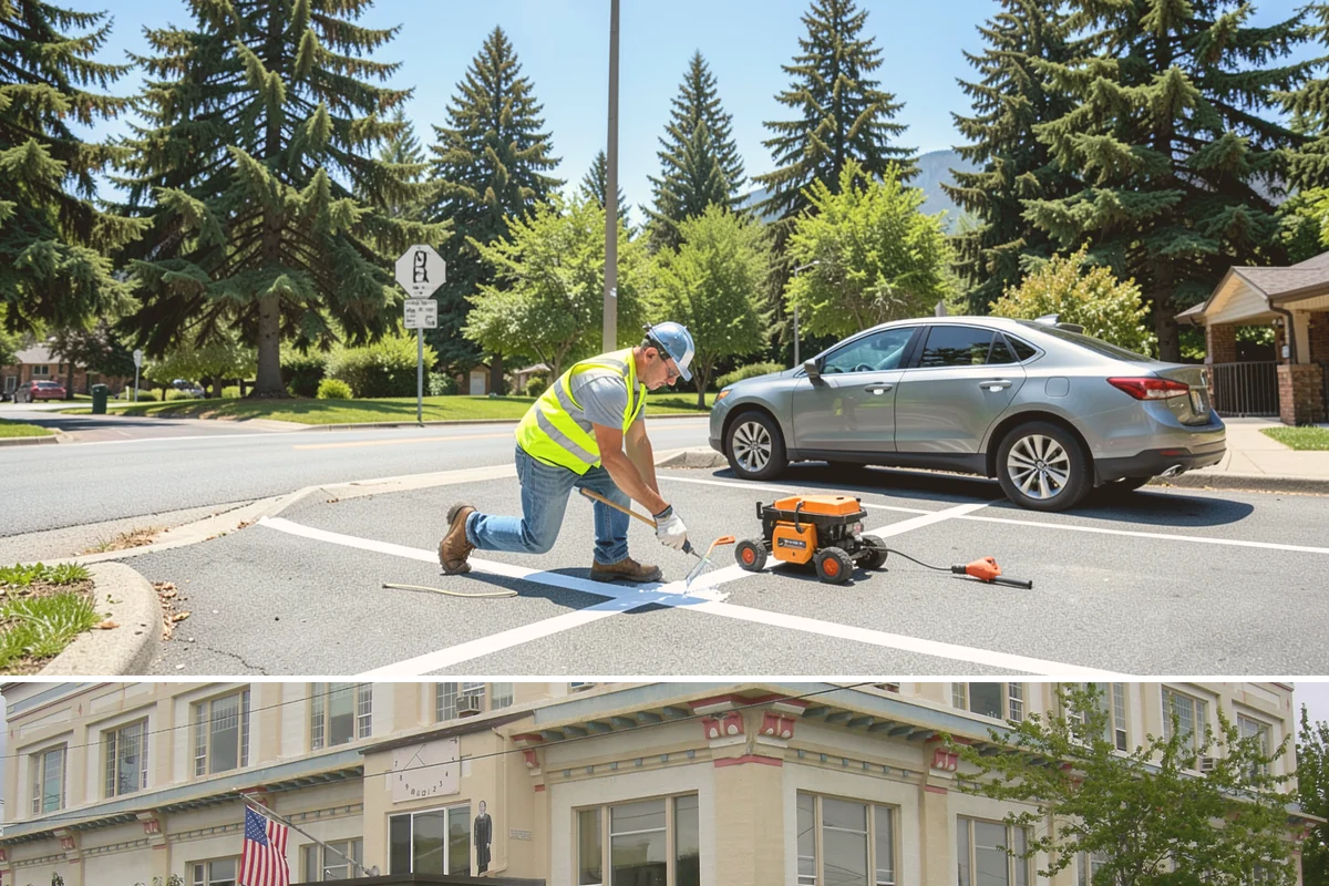 Bulletin Board Installation in Anacortes, Skagit County, WA - Interior and covered installations proceed year-round