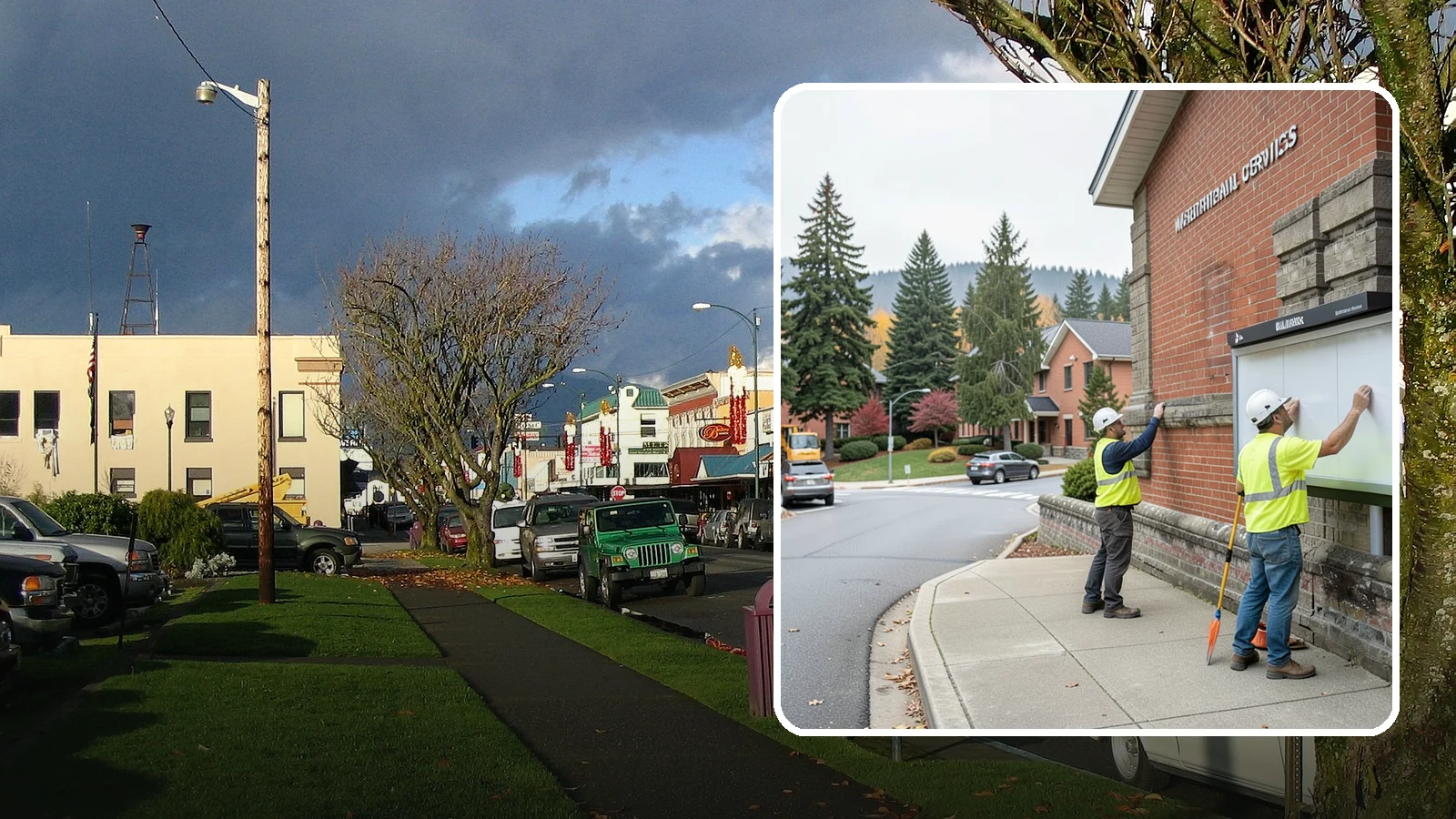 Bulletin Board Installation in Arlington, Snohomish County, WA - We install public bulletin boards and posting cases at civic buildings, parks, and community centers.