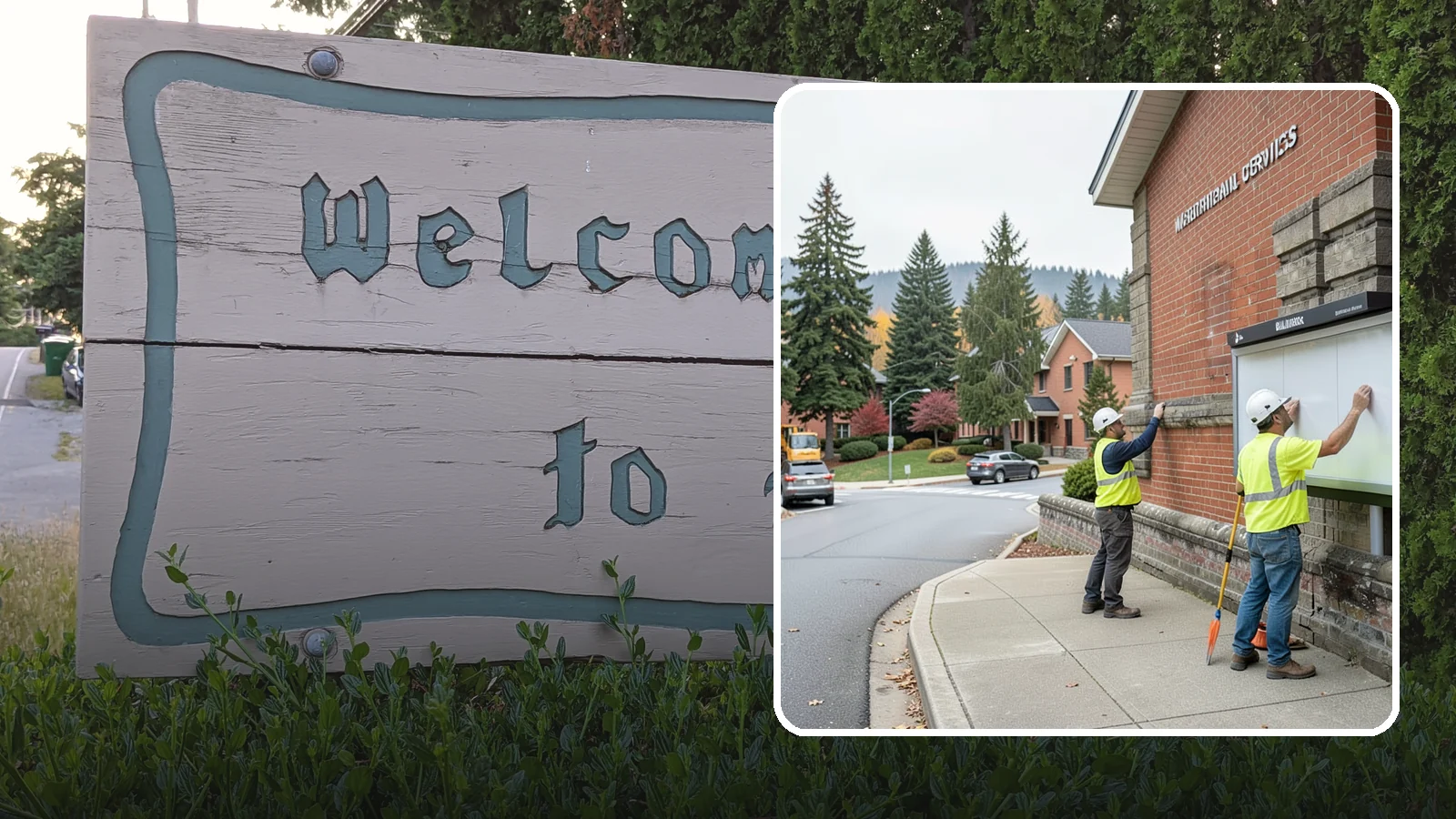 Bulletin Board Installation in Brier, Snohomish County, WA - We install public bulletin boards and posting cases at civic buildings, parks, and community centers.