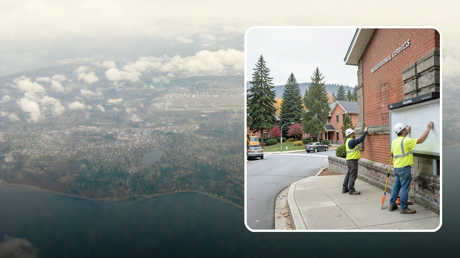 Bulletin Board Installation in Burien, King County, WA - We install public bulletin boards and posting cases at civic buildings, parks, and community centers.