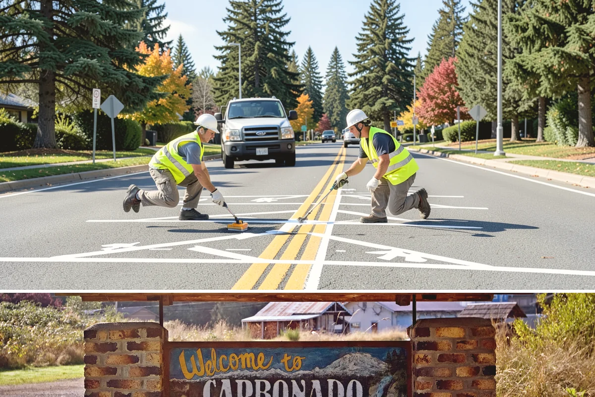 Bulletin Board Installation in Carbonado, Pierce County, WA - Interior and covered installations proceed year-round