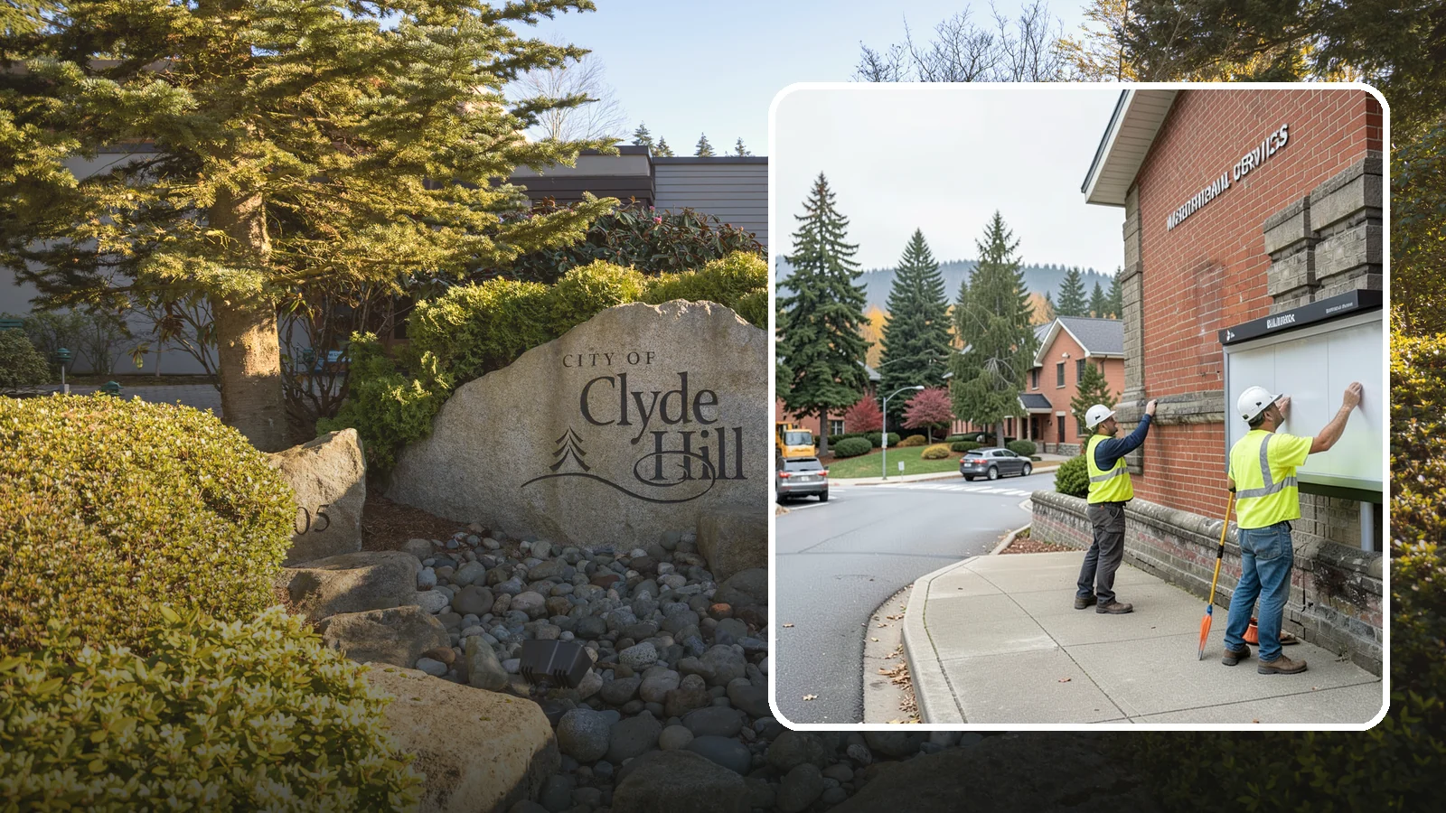 Bulletin Board Installation in Clyde Hill, King County, WA - We install public bulletin boards and posting cases at civic buildings, parks, and community centers.