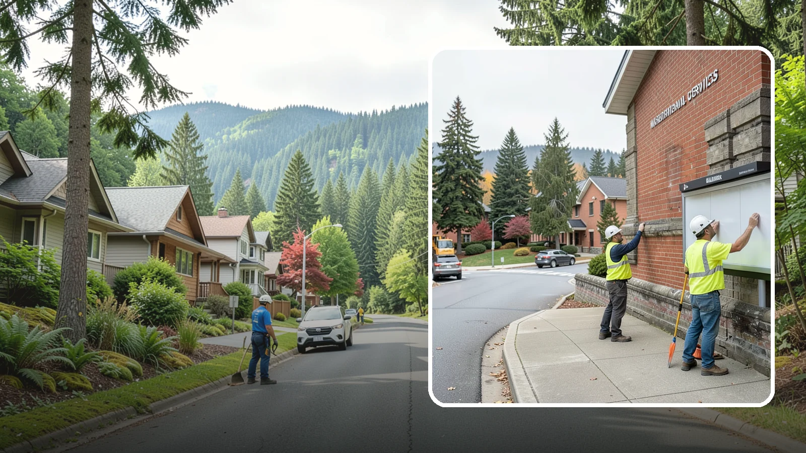 Bulletin Board Installation in Darrington, Snohomish County, WA - We install public bulletin boards and posting cases at civic buildings, parks, and community centers.