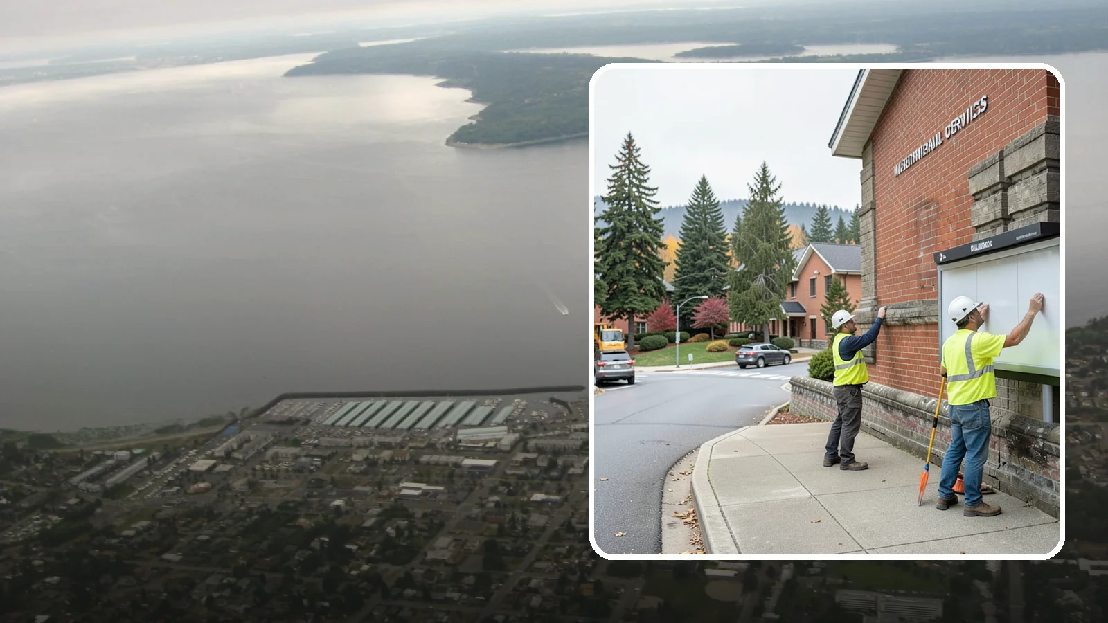 Bulletin Board Installation in Des Moines, King County, WA - We install public bulletin boards and posting cases at civic buildings, parks, and community centers.