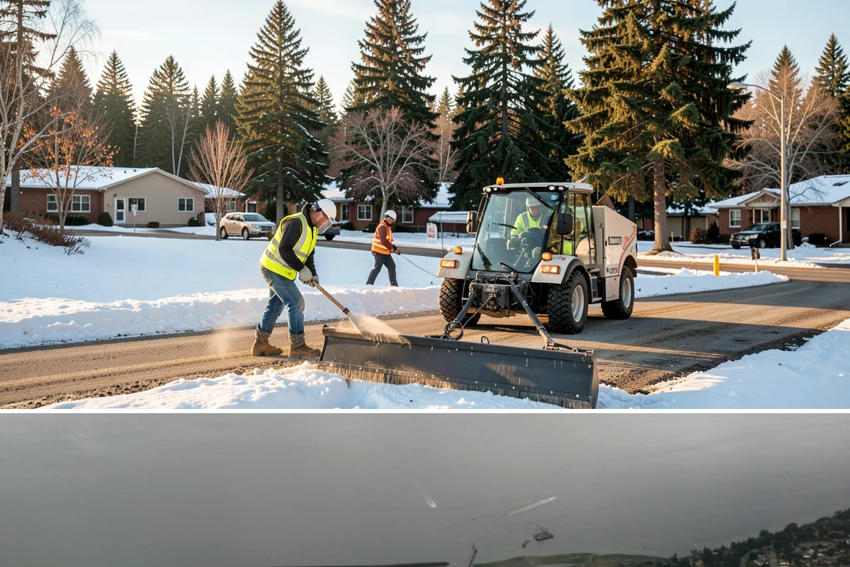 Bulletin Board Installation in Des Moines, King County, WA - Interior and covered installations proceed year-round