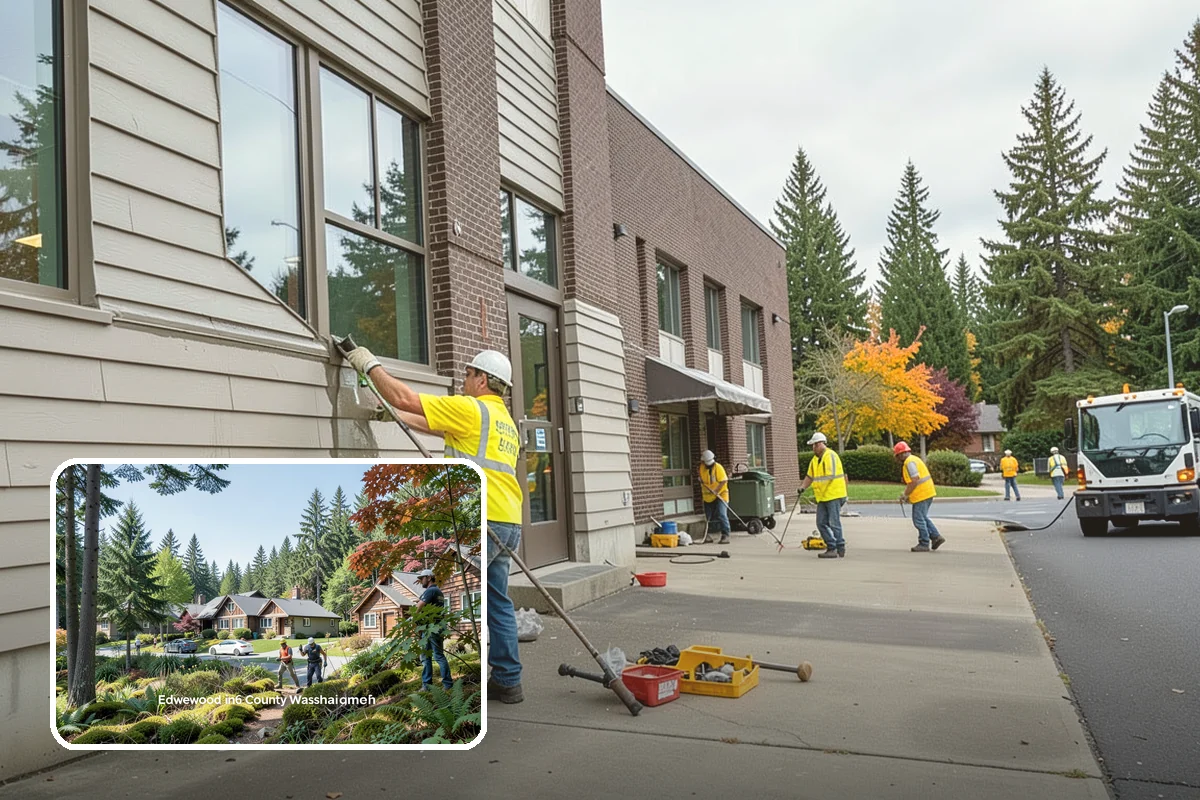 Bulletin Board Installation in Edgewood, Pierce County, WA - Gives the public a protected, official posting location