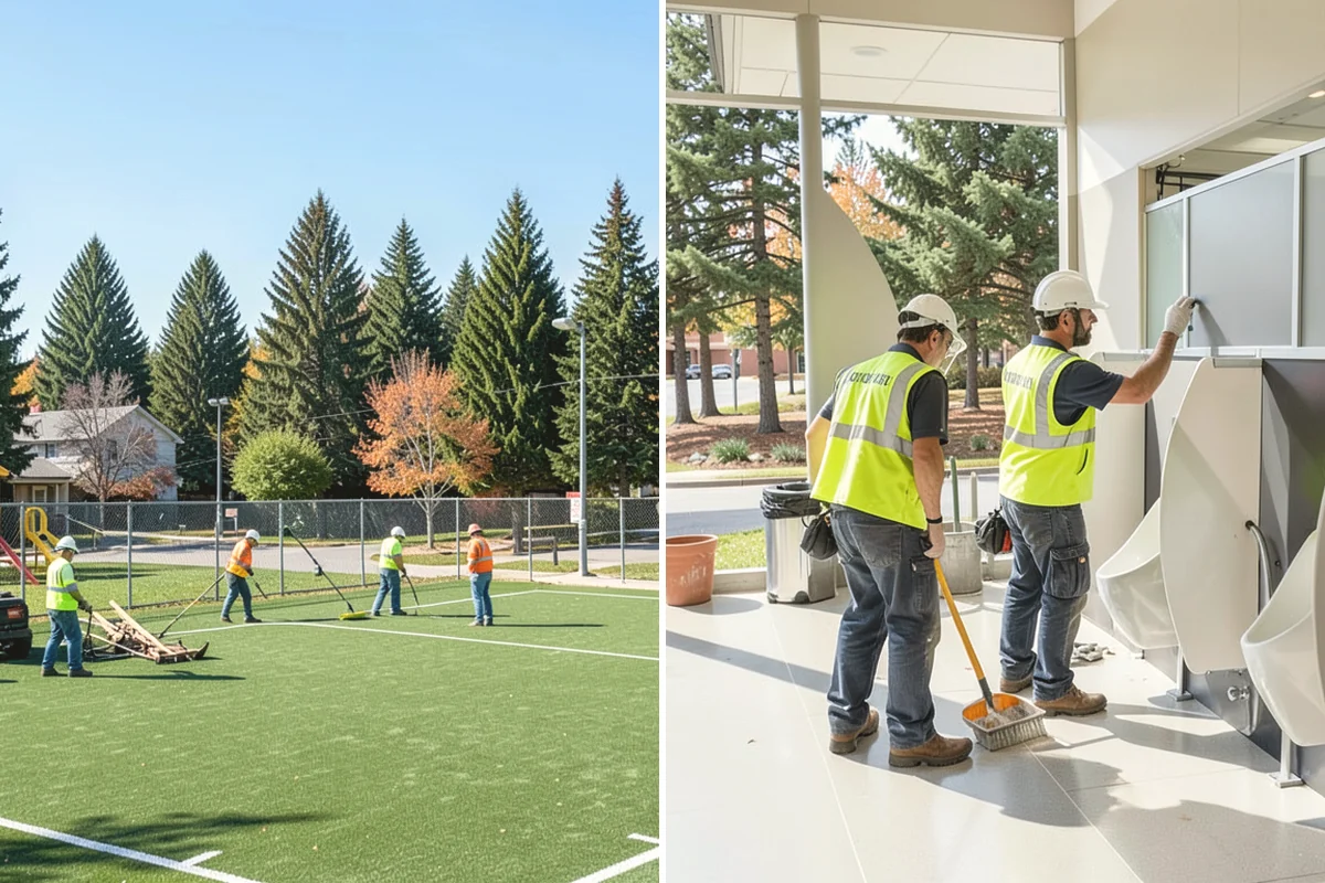 Bulletin Board Installation in Edgewood, Pierce County, WA - Confirm case type, size, and mounting location