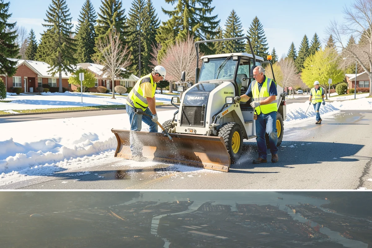 Bulletin Board Installation in Fife, Pierce County, WA - Interior and covered installations proceed year-round