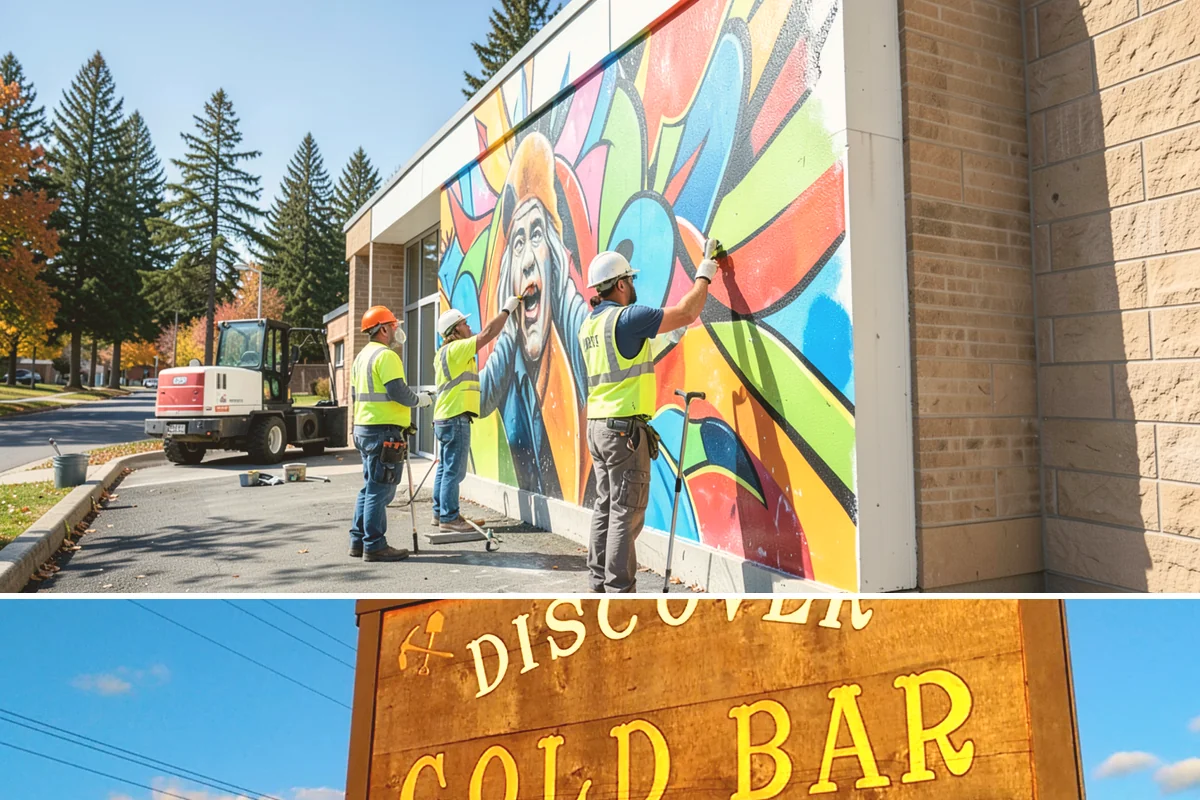 Bulletin Board Installation in Gold Bar, Snohomish County, WA - Interior and covered installations proceed year-round