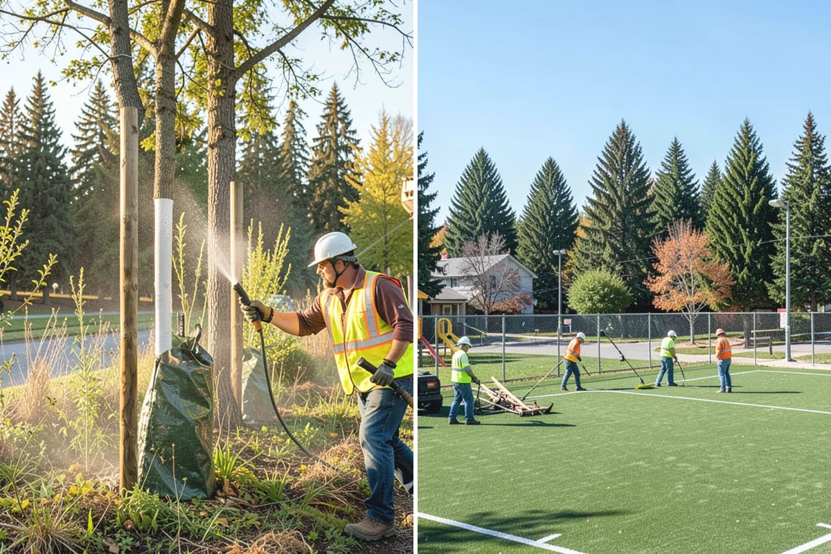 Bulletin Board Installation in Granite Falls, Snohomish County, WA - Confirm case type, size, and mounting location