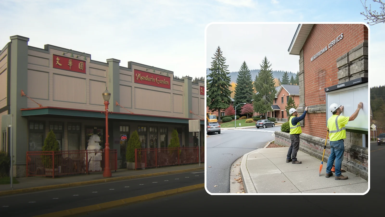 Bulletin Board Installation in Issaquah, King County, WA - We install public bulletin boards and posting cases at civic buildings, parks, and community centers.
