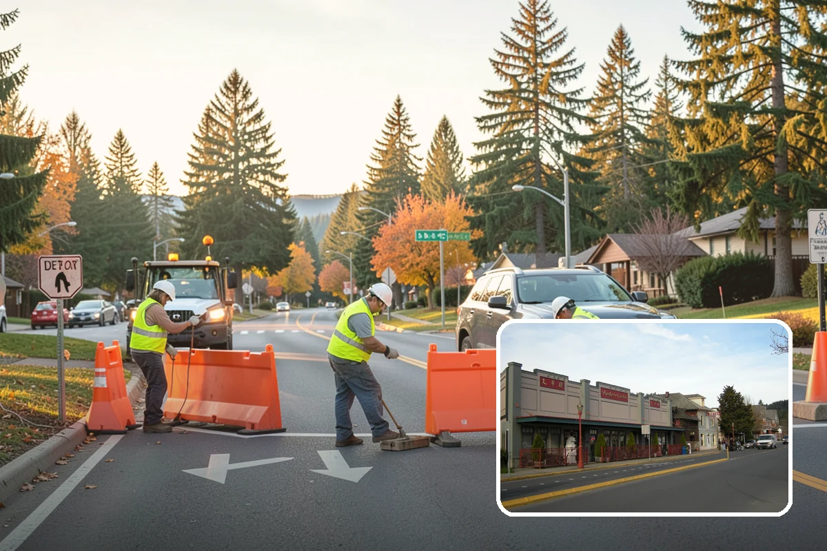 Bulletin Board Installation in Issaquah, King County, WA - Gives the public a protected, official posting location