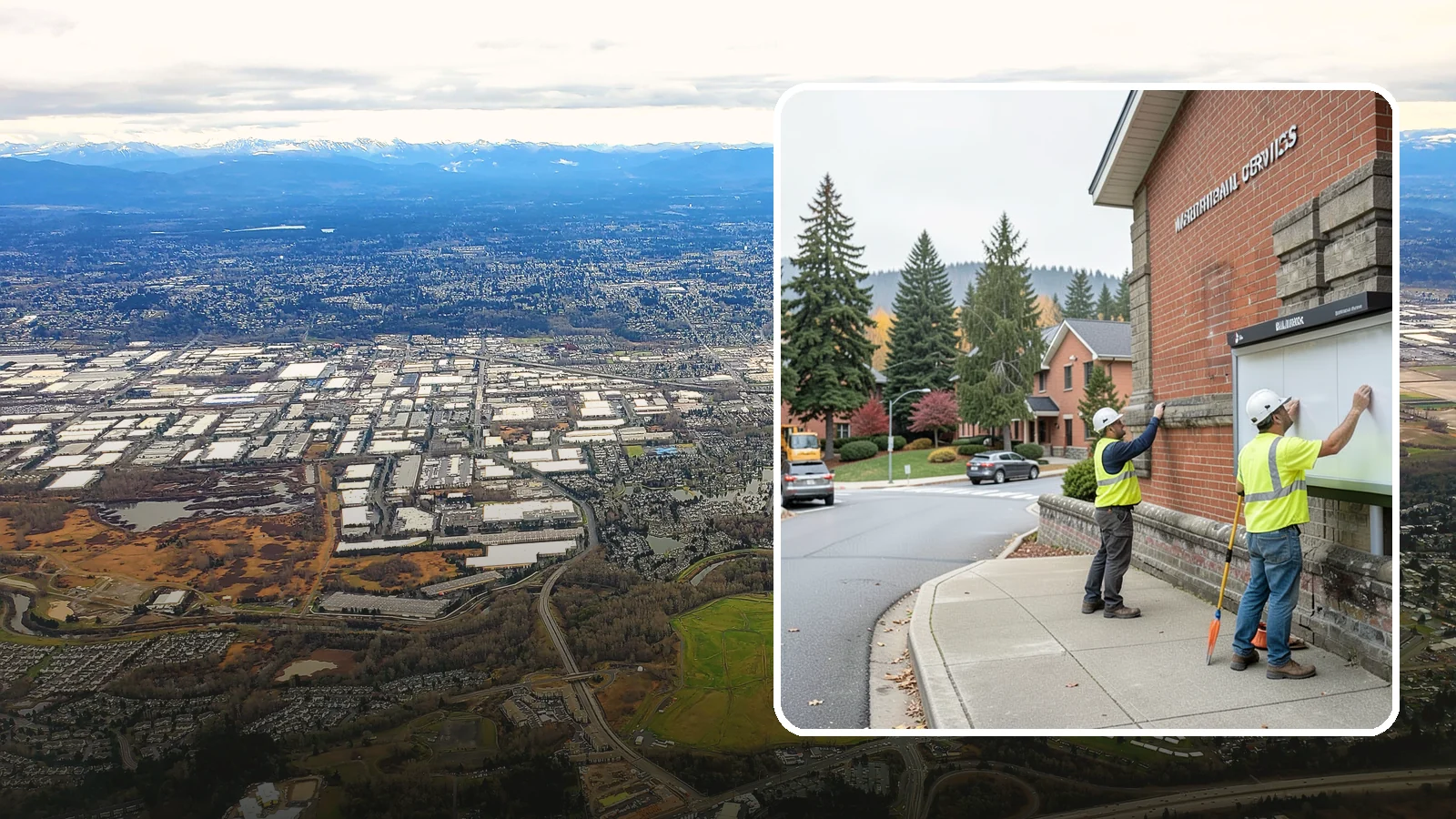 Bulletin Board Installation in Kent, King County, WA - We install public bulletin boards and posting cases at civic buildings, parks, and community centers.